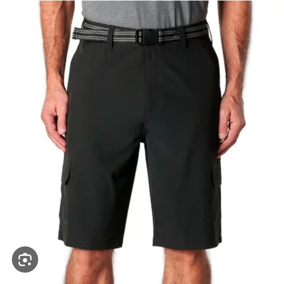iron co Other - NWT Iron Co Mens Hybrid Cargo Black Shorts